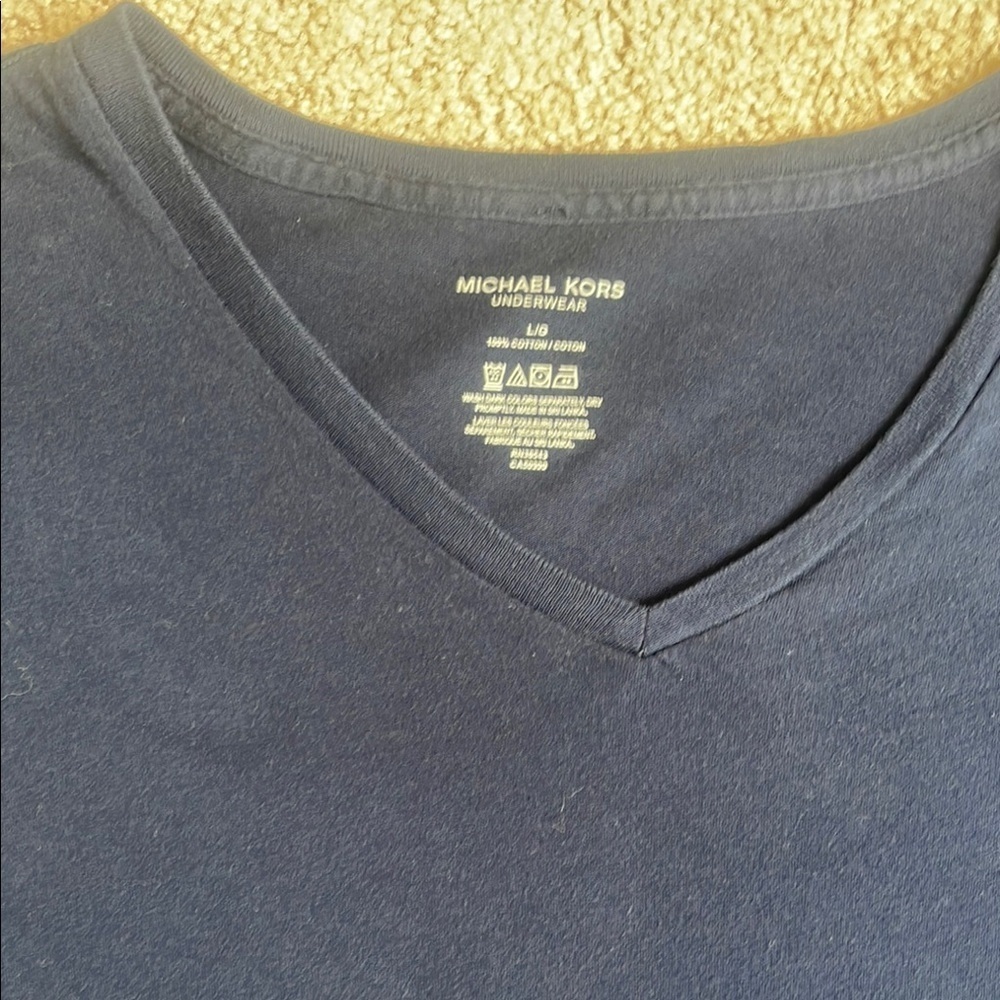 Michael Kors Classic Blue Shirt - Picture 2 of 3